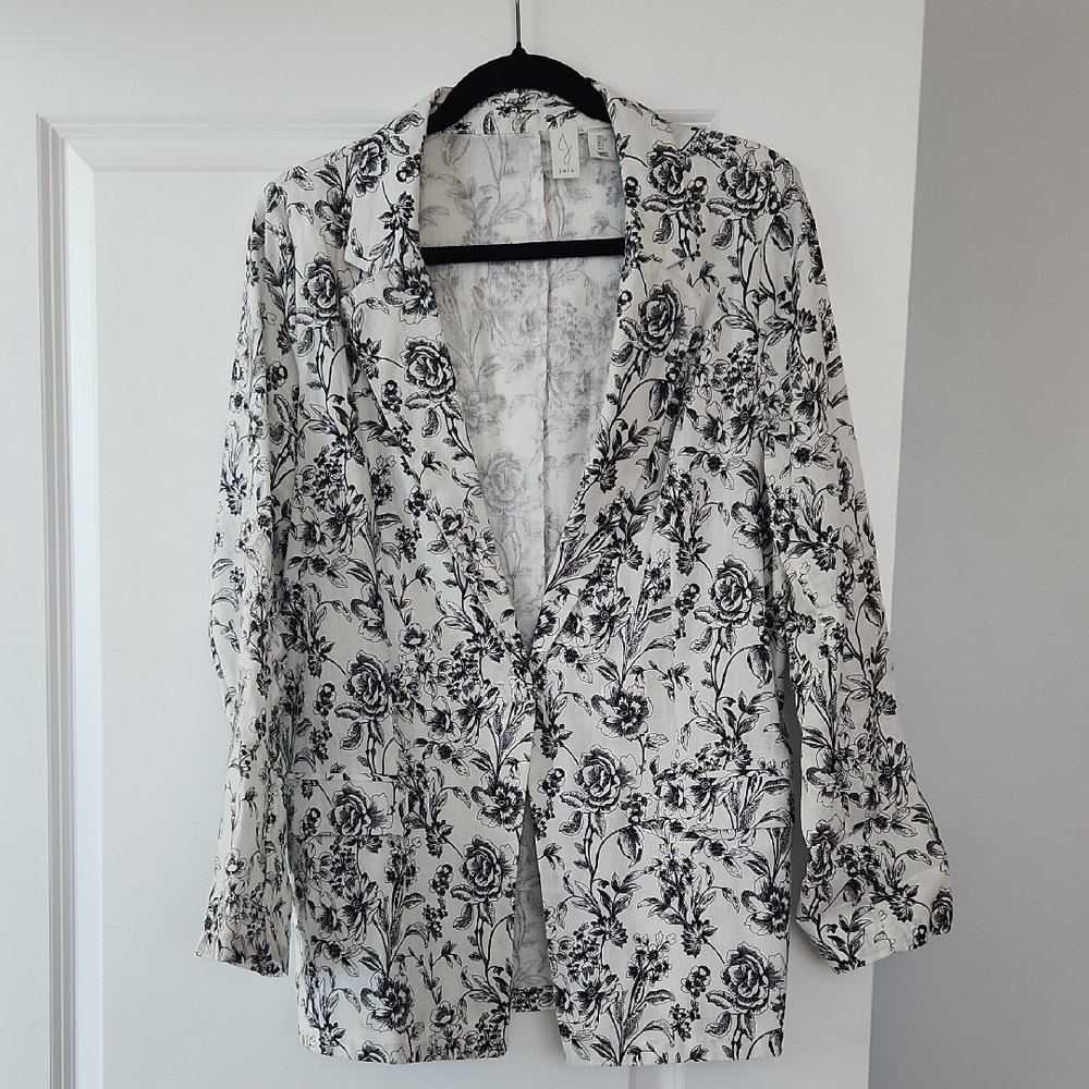 100% Linen Blazer,  Size L
